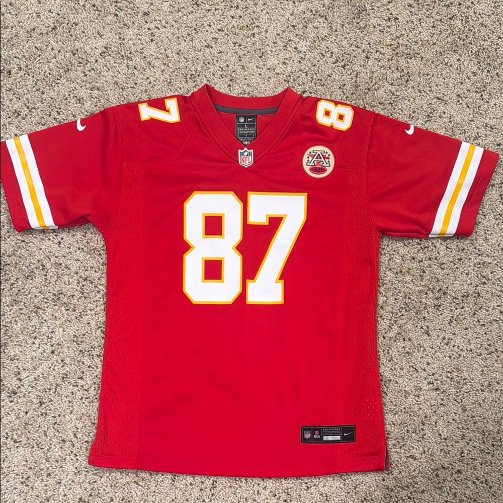 NFL Kansas City Chiefs Red #87 Youth Jersey